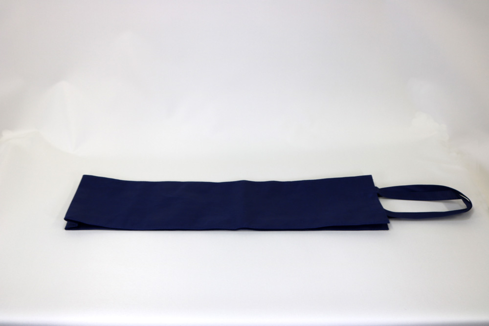 PP不織布90ｇ/㎡ のシルク印刷 片面１色のフルオーダー不織布バッグの側面画像