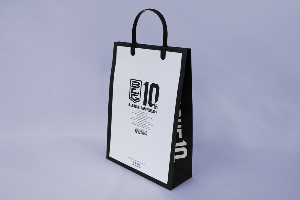 コート紙+マットPP加工 オフセット印刷1色(ベタ)の別注紙袋