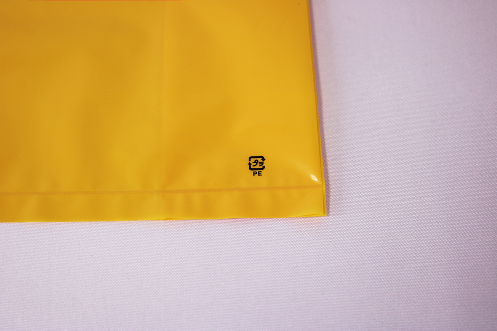 LDPEのグラビア印刷片面1色のレジ袋のマーク画像