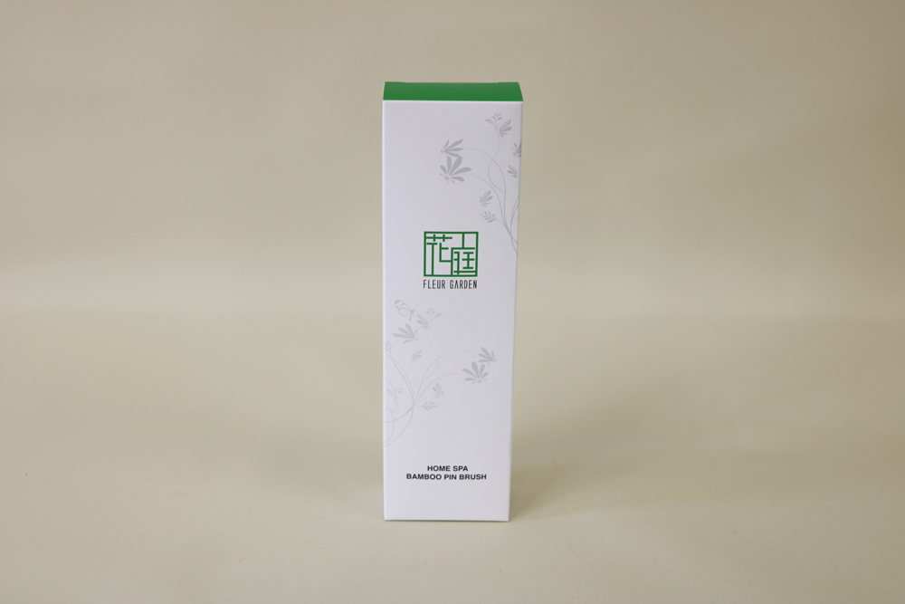 カードB オフセット印刷2色 組立て紙箱の正面画像