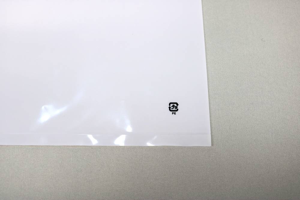 LDPEのフレキソ印刷片面1色印刷のポリ袋のマーク画像