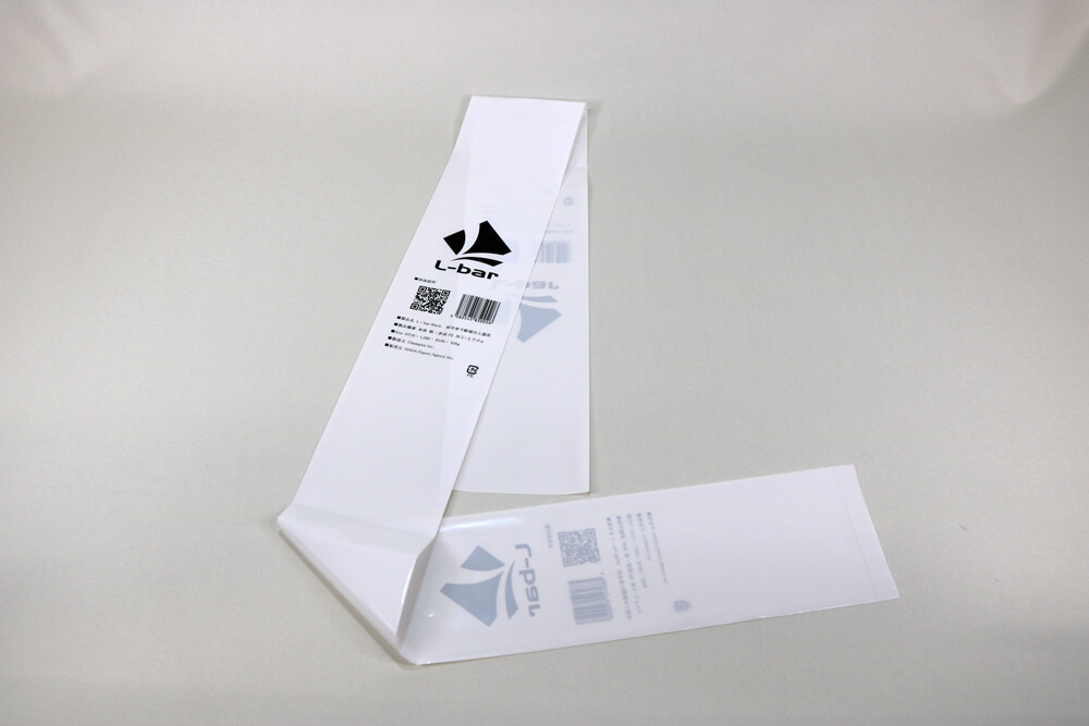 LDPEのグラビア印刷片面１色のポリ袋の表面画像