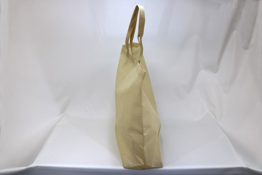 PP不織布75ｇ/㎡ のシルク印刷片面１色のセミオーダー不織布バッグの側面画像