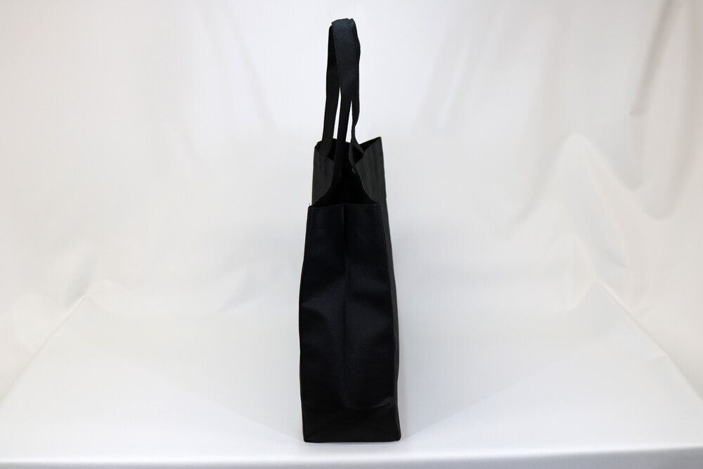 PP不織布90ｇ/㎡ のシルク印刷片面１色のフルオーダー不織布バッグの側面画像