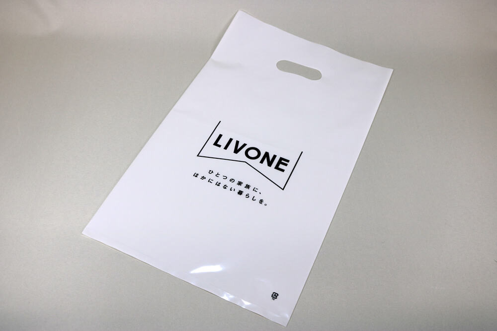 LDPEのフレキソ印刷片面1色印刷のポリ袋