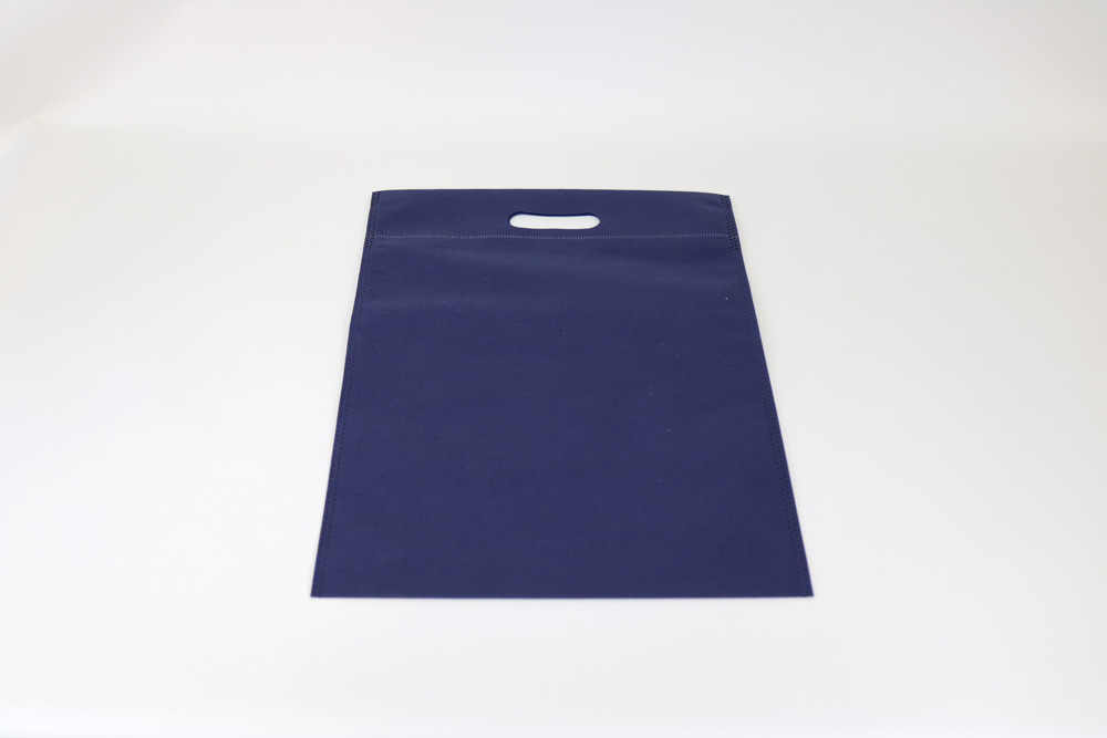 PP不織布75ｇ/㎡ のシルク印刷 片面１色のセミオーダー不織布バッグの裏面画像