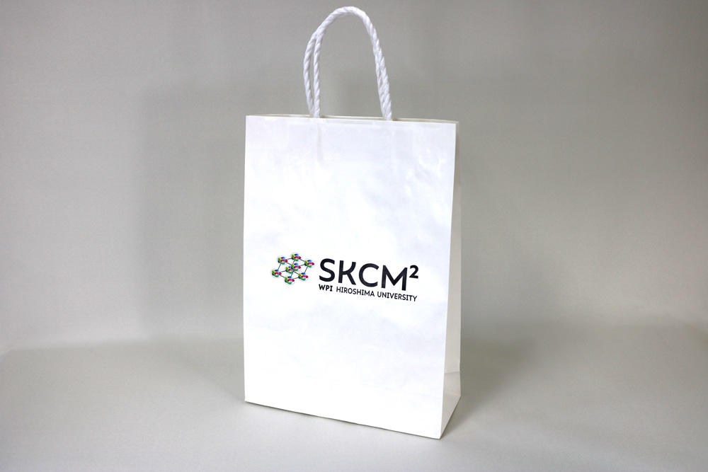 片艶クラフト､簡単カラープリント４色(CMYK)のセミオーダー紙袋