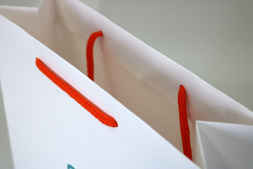 vegi-kamiにんじん､簡単カラープリント４色(CMYK)のセミオーダー紙袋の入れ口画像
