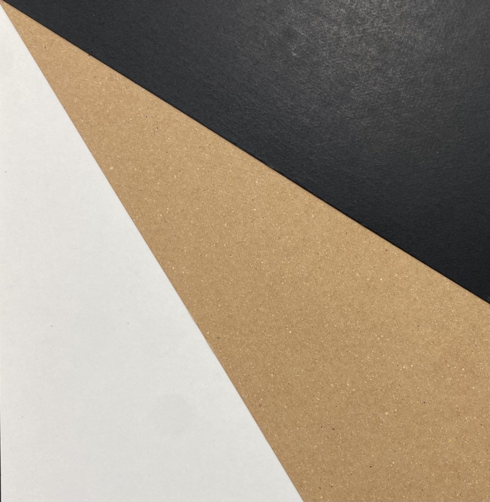 箱の材質の環境配慮素材の古紙配合再生紙