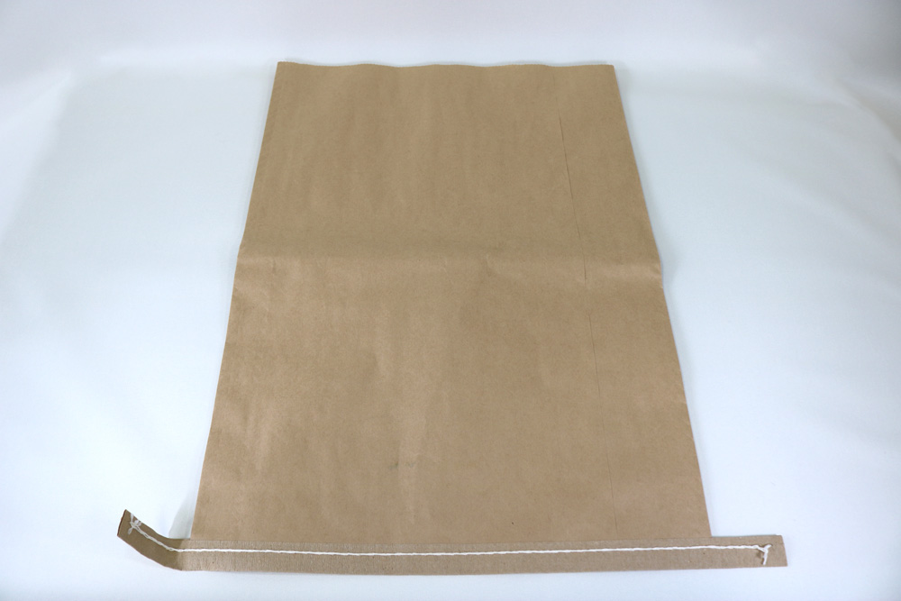 クラフト､簡単カラープリント　片面フルカラーのセミオーダー紙袋の裏面画像