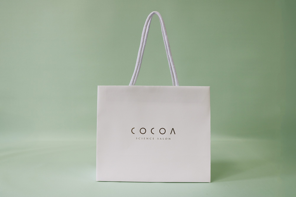医療提携サロン『COCOA』さまの手提げ紙袋②